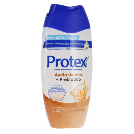 Sabonete Líquido Antibacteriano Protex Aveia + Probiótico Frasco 250ml 360-35