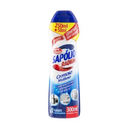 SAPOLIO RADIUM BOMBRIL CREMOSO CLASSICO 250ML