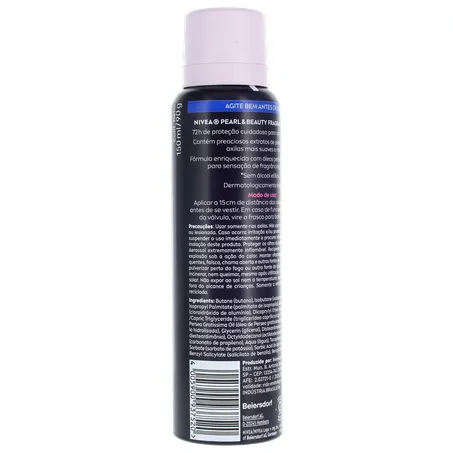 DESODORANTE NIVEA CLINICAL AEROSSOL PEARL&BEAUTY 150ML 360-14
