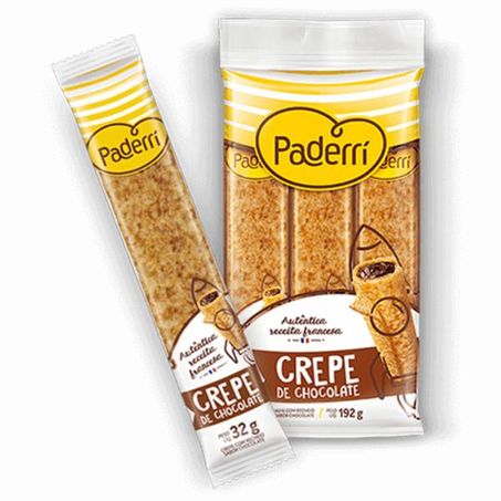 Crepes chocolate paderri pct 192g