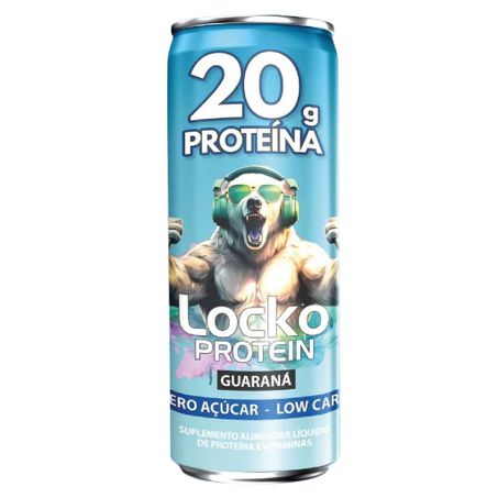 Suplemento locko proteina guarana 350 ml