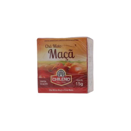 Chá Misto Chileno Maça Caixa com 10un - 15gr 360-32