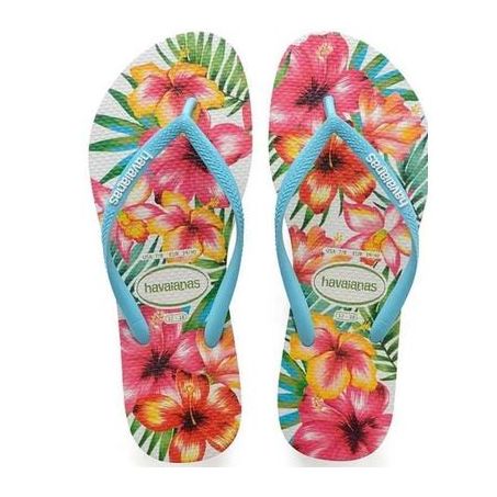 SAND.HAVAIANAS SLIM 37.8 HIBISCO BCO