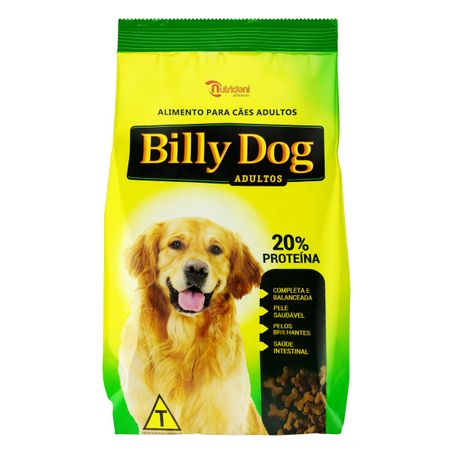 RAÇÃO PARA CÃES ADULTOS BILLY DOG