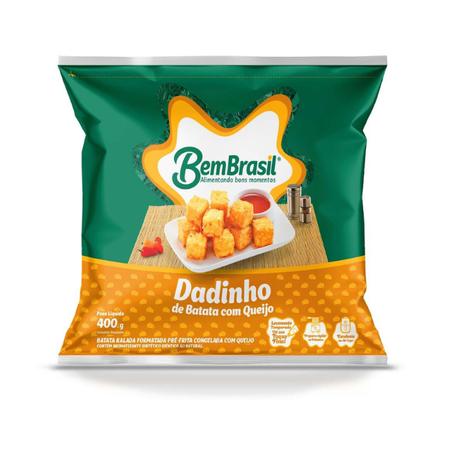 BATATA BBRASIL DADINHO 400G