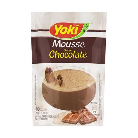 Mousse chocolate yoki 70gr
