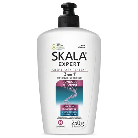 Creme P/Pentear Skala Bomba de Vitaminas 250g