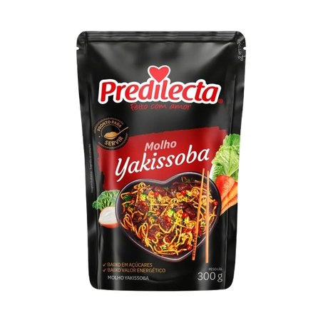 Molho predilecta yakissoba sc 300g