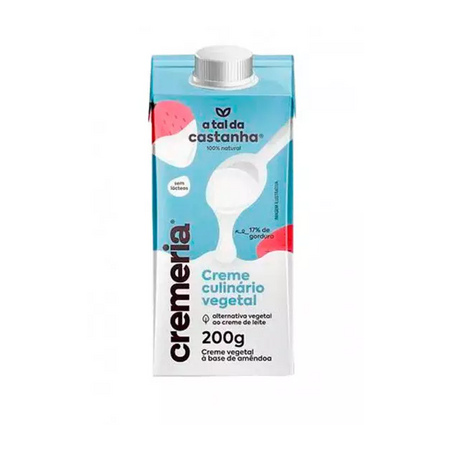 Creme vegetal tal da castanha 200g