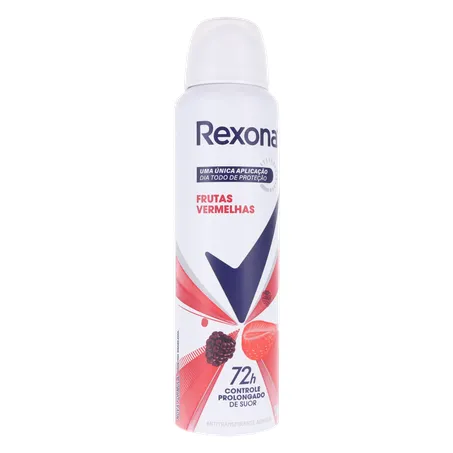 Antitranspirante Aerosol Rexona Frutas Vermelhas Frasco Spray 150ml 360-34