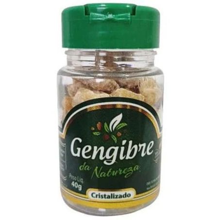 GENGIBRE CRISTALIZADO NATUREZA 40G