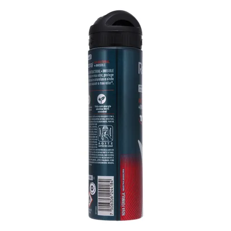 DESODORANTE AEROSSOL REXONA MEN ANTIBACTERIAL INVISIBLE 150ML 360-25
