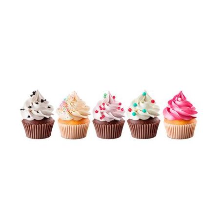 Cupcake da fazenda 60g - 5un 300g