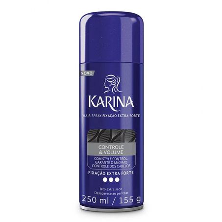 Spray fixador cabelo karina extra forte 250ml