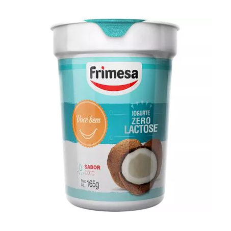 IOGURTE PARCIALMENTE DESNATADO COCO ZERO LACTOSE FRIMESA