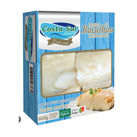 Bacalhau costa sul desfiado 500gr
