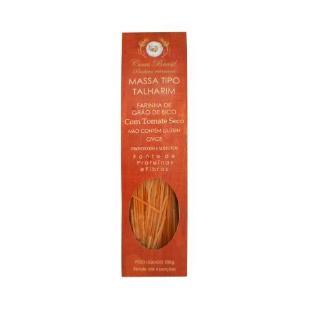 Talharim Grão de Bico com Tomate Seco Ceres 200g
