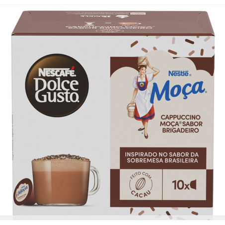 Capsula Dolce Gusto 10cap 170g Moca Cappuccino Brigadeiro