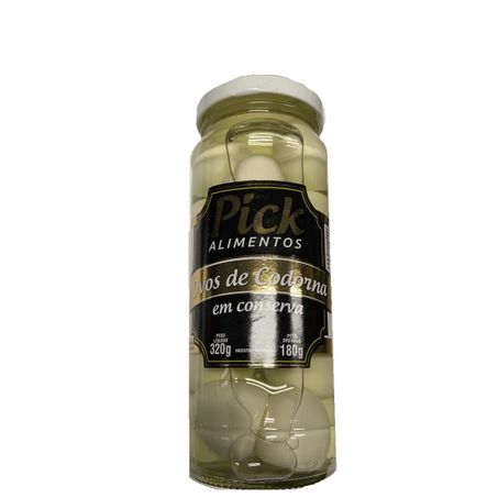 OVOS DE CODORNA CONSERVA PICK VD 180G