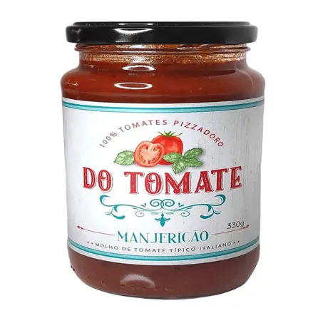Molho Do Tomate Manjericão 330g
