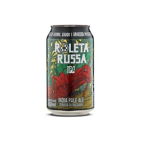 Cerveja ipa roleta russa lt 350ml