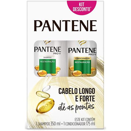 Kit pantene sh 350ml+cond 175ml restaura