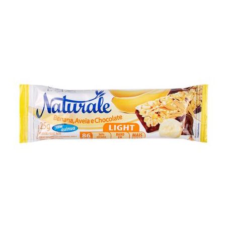 Cereal barra ligh banana com chocolate naturalle 25g