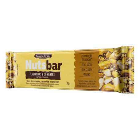 BARRA CASTANHA NUTS BAR CAST SEMEN 25G 360-1