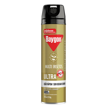 Inseticida Aerossol Baygon 360ml - Ultra
