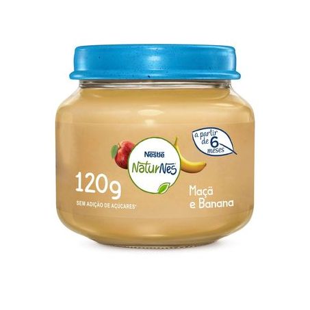 Papinha Naturnes Banana Maçã 120G