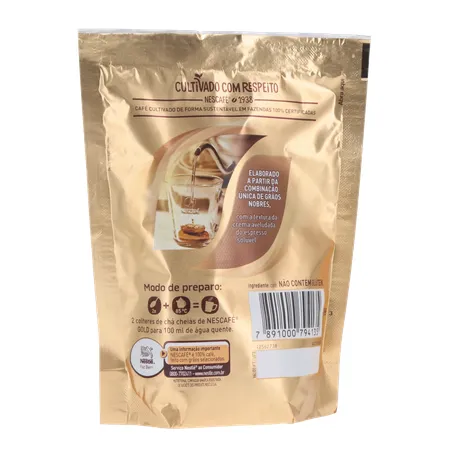 CAFÉ SOLÚVEL EM PÓ NESCAFÉ GOLD ESPRESSO EQUILIBRADO INTENSIDADE 8 SACHÊ 40G 360-17