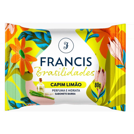 Sabonete Francis Brasilidades Capim Limão 80G