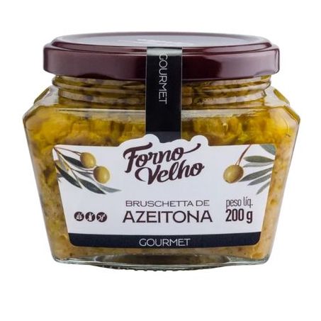 Bruschetta De Azeitona Gourmet Forno Velho 200g