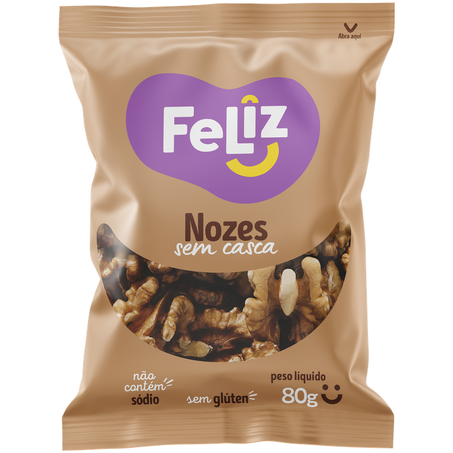 NOZES SEM CASCA FELIZ