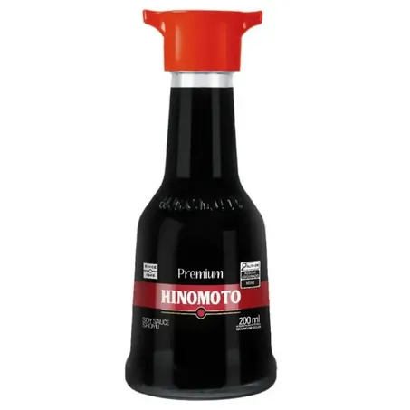 Molho Shoyu Hinomoto Premium Molheira Pet 200ml