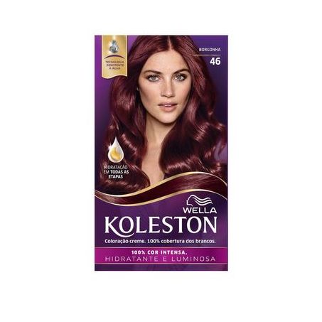 Tintura Para Cabelo Koleston Borgonha 46 Caixa 1UN