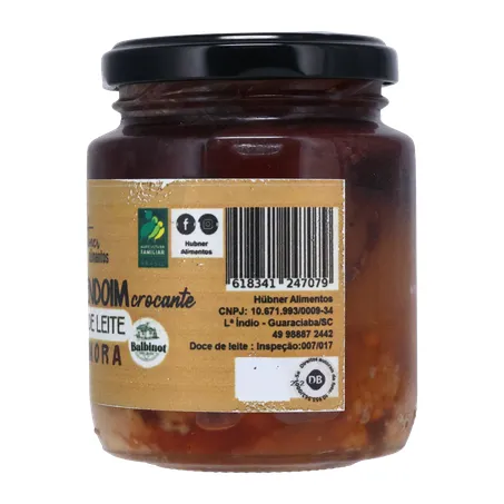 Pasta amendoim hubner leite/ amora 310g 360-8