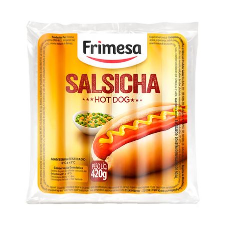 Salsicha hot-dog frimesa