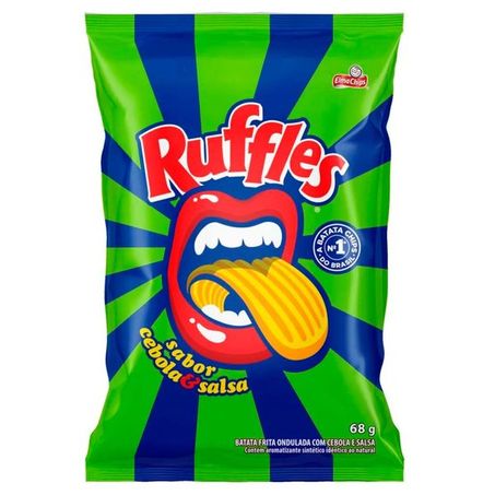 Salg elma chips ruffles cebola/salsa 68g