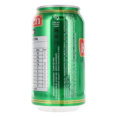 CERVEJA KILSEN MALZBIER PURO MALTE LATA 350ML 360-26