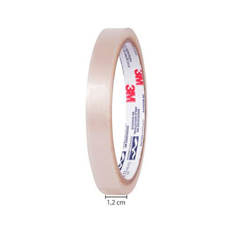 Fita adesiva durex 12mm x40m un