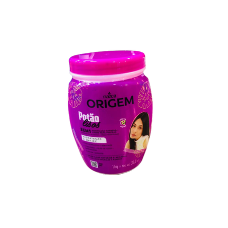 Creme Tratamento Origem 2x1 Lisos Pote 1kg 
 
