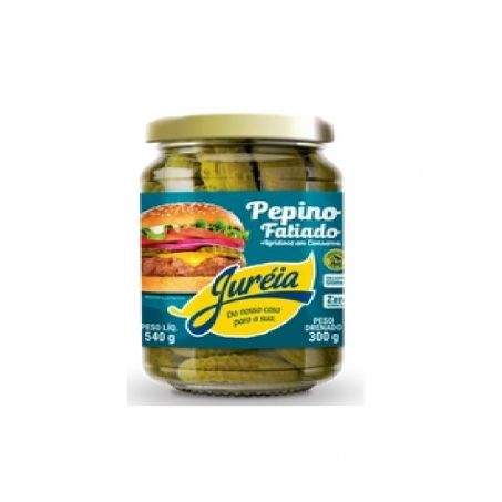 PEPINO CONSERVA JUREIA 300G FATIADO AGRID.