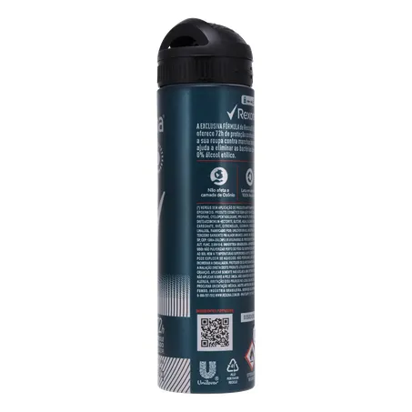 DESODORANTE AEROSSOL REXONA MEN ANTIBACTERIAL INVISIBLE 150ML 360-11