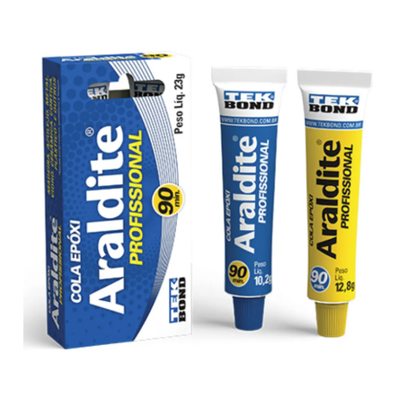 COLA EPOXI TEKBOND ARALDITE 23G PROFISSIONAL