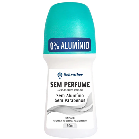DESODORANTE ROLLON SCHRAIBER SEM PERFUME 50ML