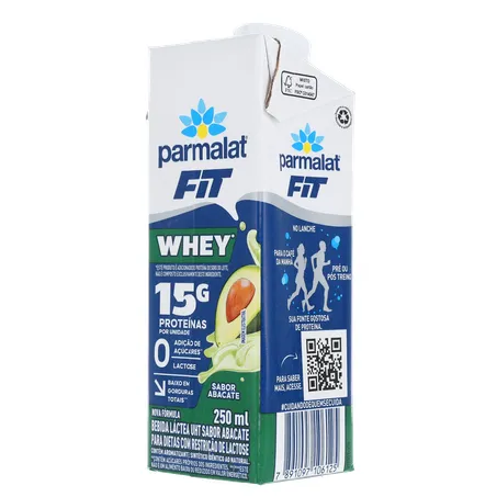 BEBIDA LÁCTEA PARMALAT WHEYFIT ABACATE 15G 250ML 360-22