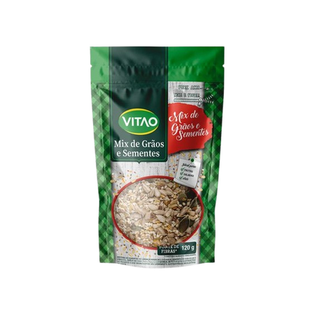 Mix De Gaos e Sementes Vitao 120g