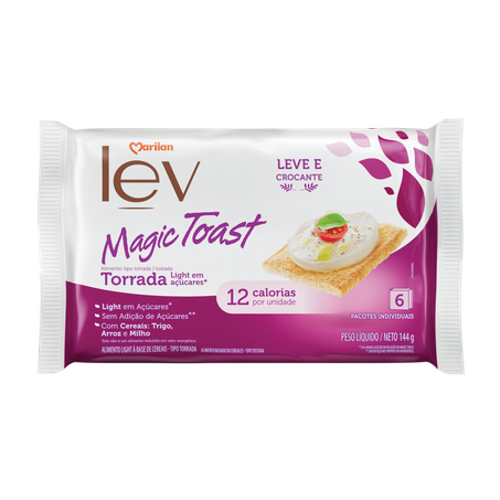 Torrada marilan magic toast light 110g