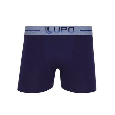 CUECA ADULTO LUPO BOXER AZUL MARINHO M REF.00784-016